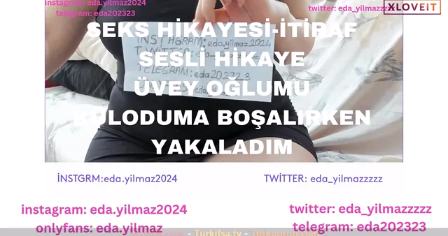 Eda Yılmaz — Seks Hikayesi itiraf Eda Yılmaz Üvey oğlunu yakaladı · sahne 3