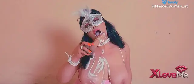 Telegram ifşa — Masked Woman ifşa Türk Fansly hatunu kremalı video çekti — Masked Woman