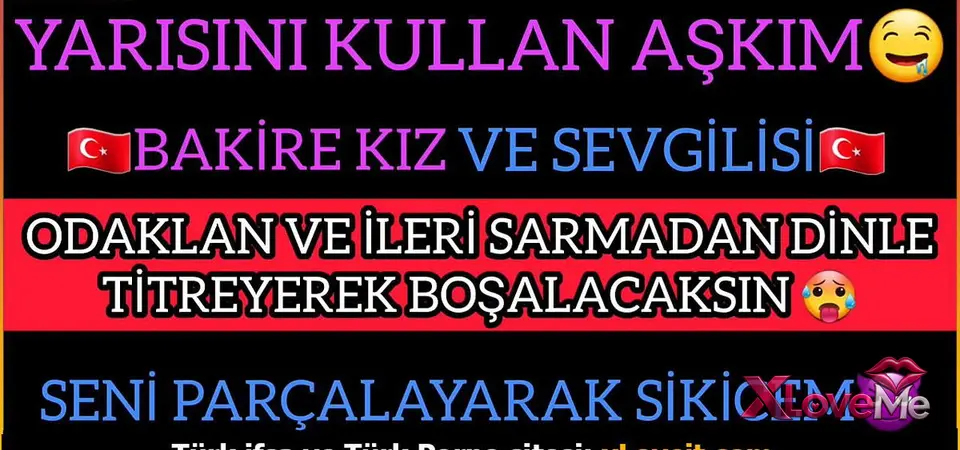 Sex Hikayesi ASMR ifşa Bakire kız — High Libido — Türk Porno